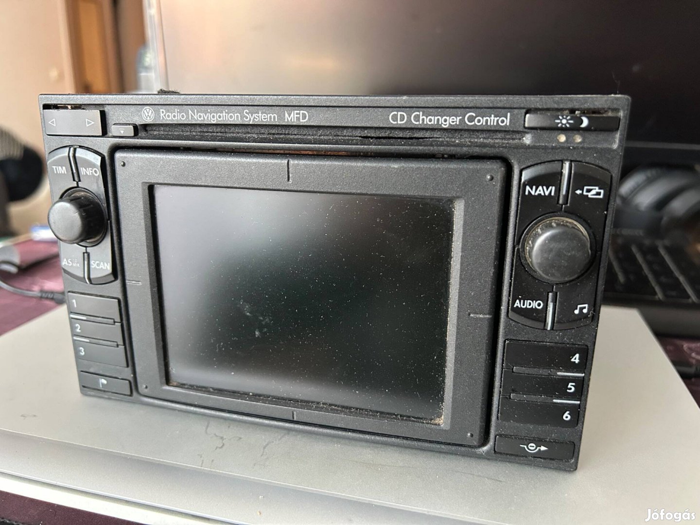 Volkswagen MFD navis rádió kóddal
