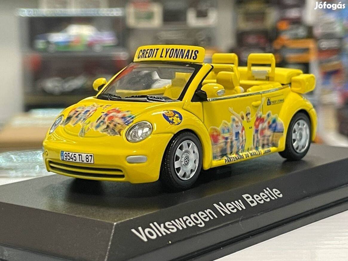 Volkswagen New Beetle Cabriolet Tour de France 2004 1:43 Norev