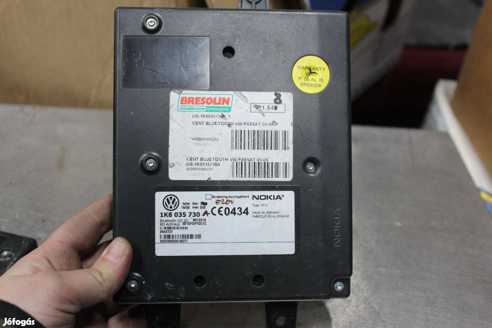 Volkswagen Passat 2005-2009 bluetooth modul 1K8035730A