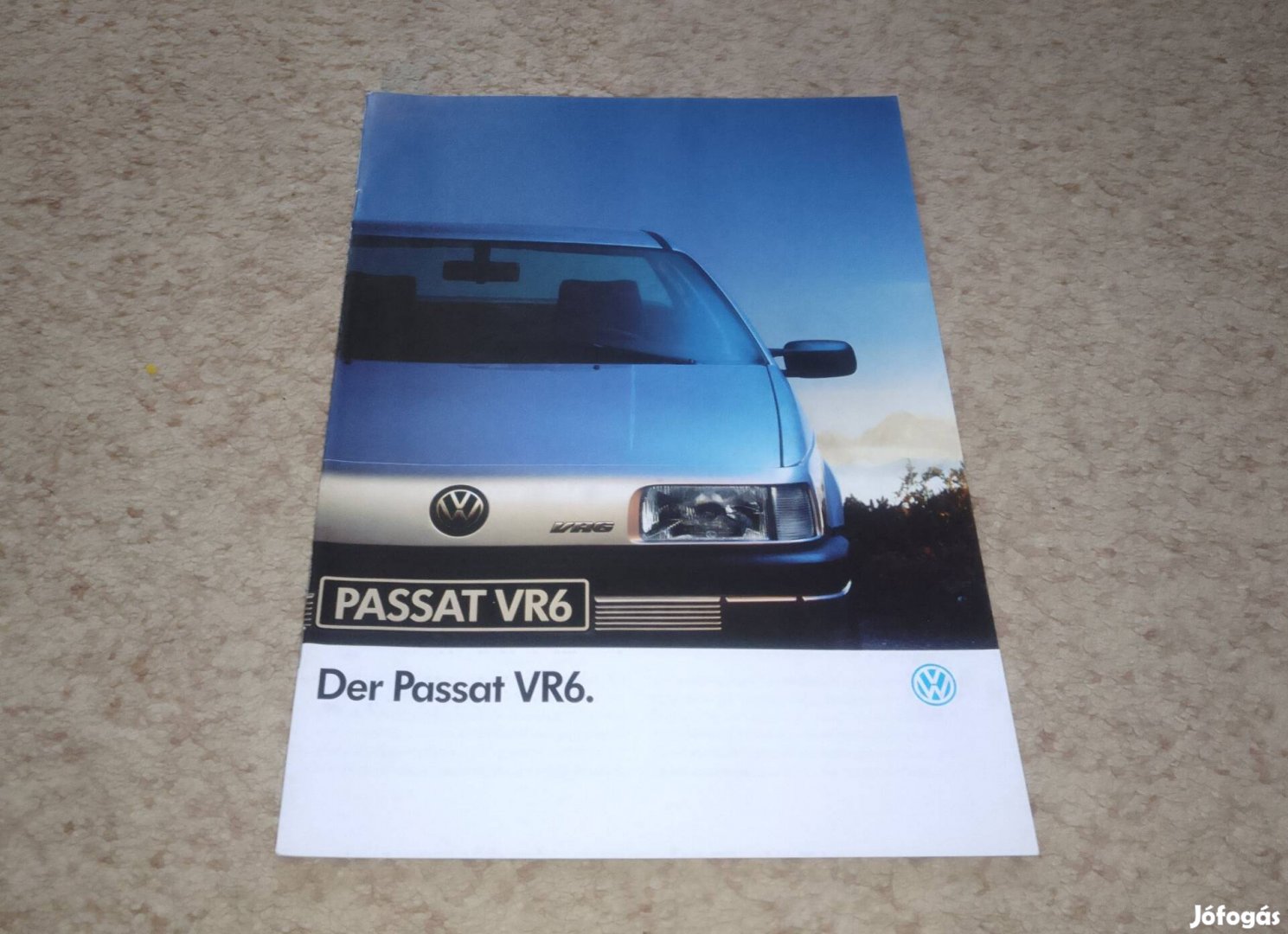 Volkswagen Passat B3 VR6 (1991) hibátlan prospektus, katalógus 