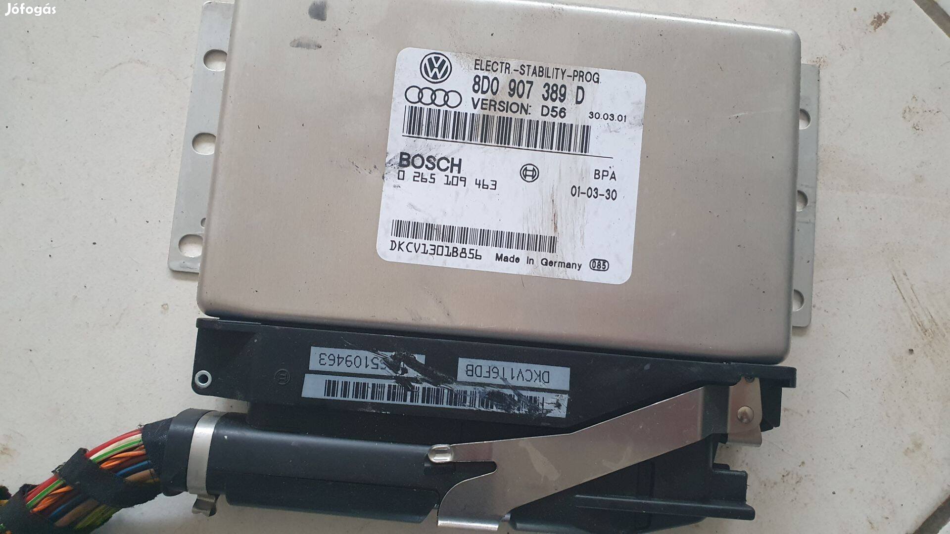 Volkswagen Passat B5.5 ESP Menetstabilizátor 8D0907389D