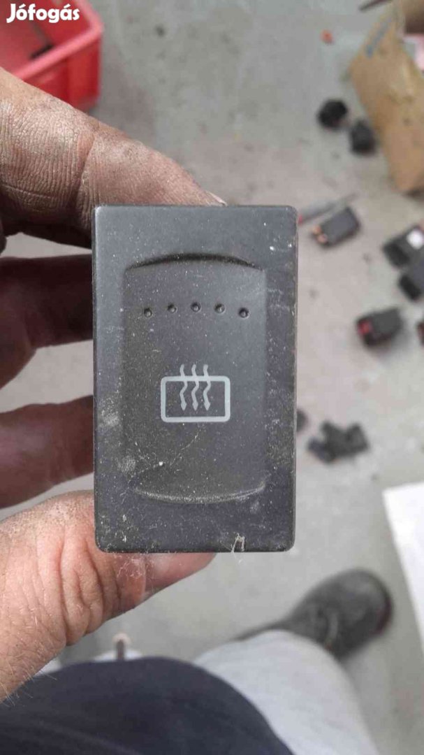 Volkswagen Passat B5 96-05 Hátsó Szélvédőfűtés Kapcsoló