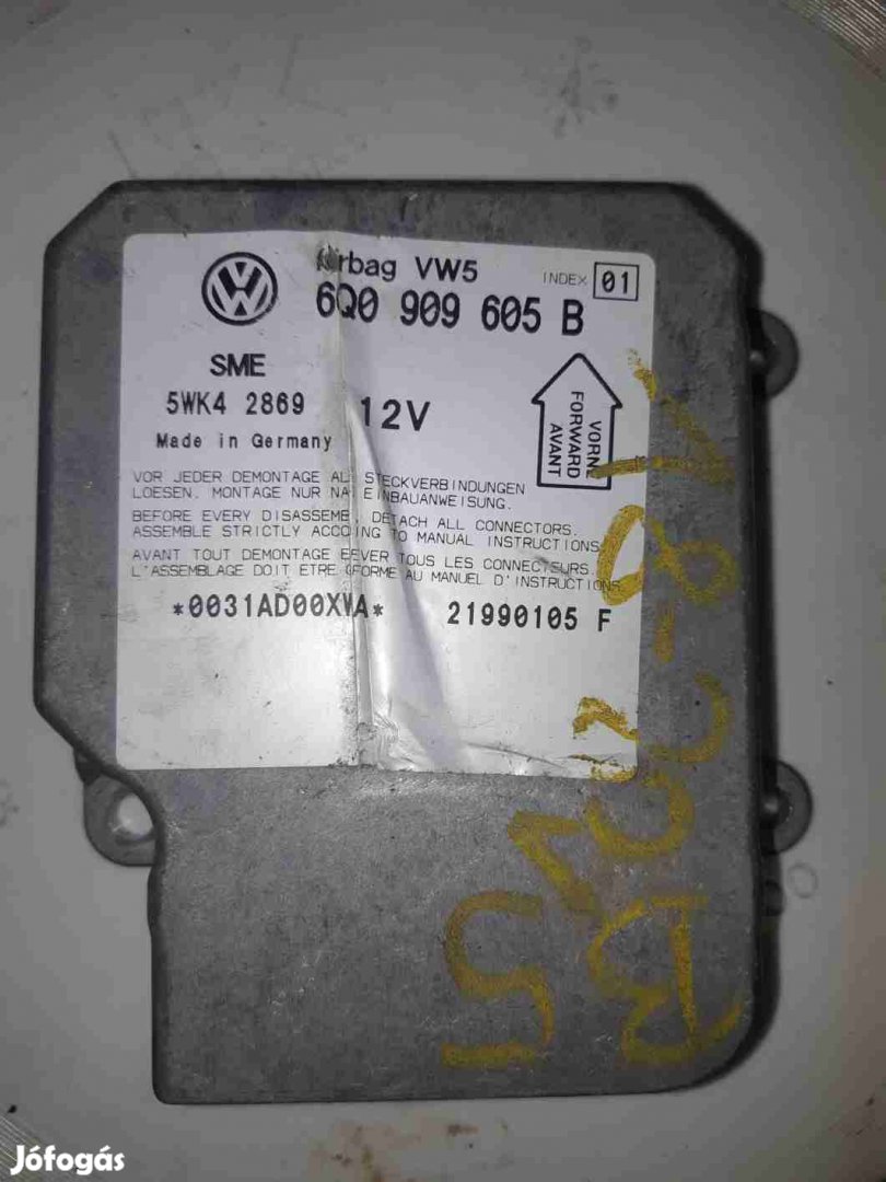 Volkswagen Passat B5 96-05 Légzsák Vezérlő