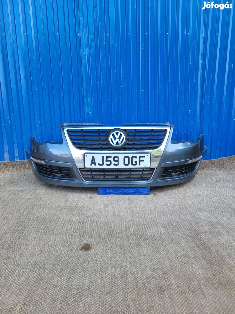 Volkswagen Passat B6 3C gyári 3C0807221C első lökhárító, hűtőrács