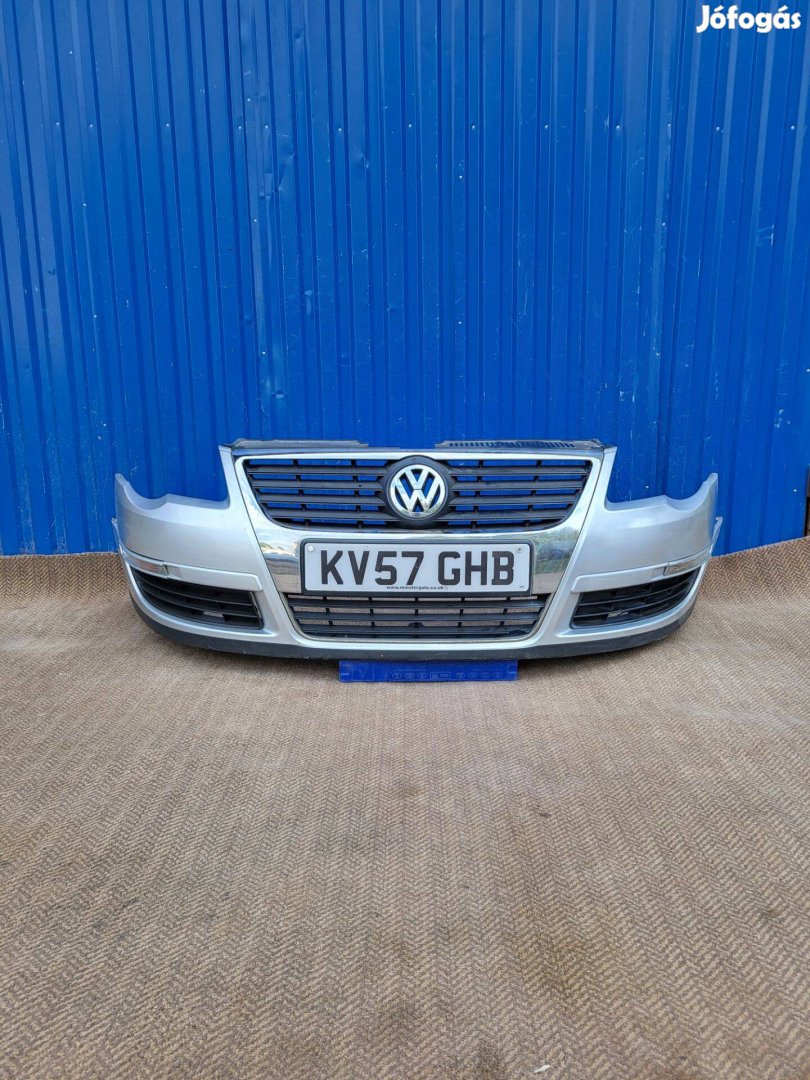Volkswagen Passat B6 3C gyári 3C0807221C első lökhárító ezüst
