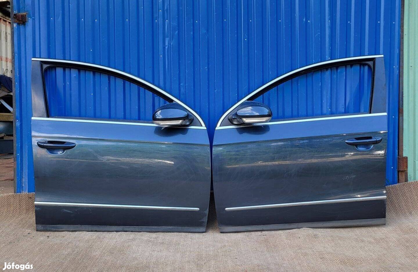 Volkswagen Passat B6 3C komplett jobb első ajtó kék rozsdamentes