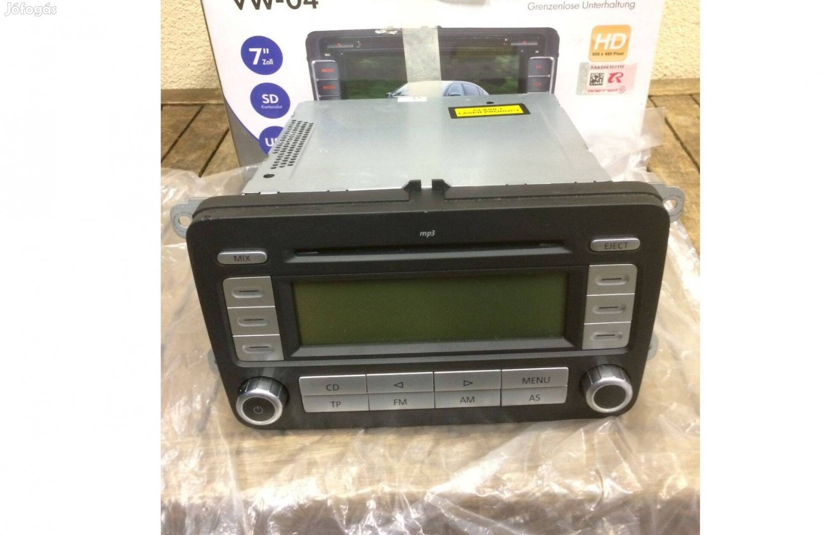 Volkswagen Passat B6 Autó rádió CD, DVD, GPS Fejegység
