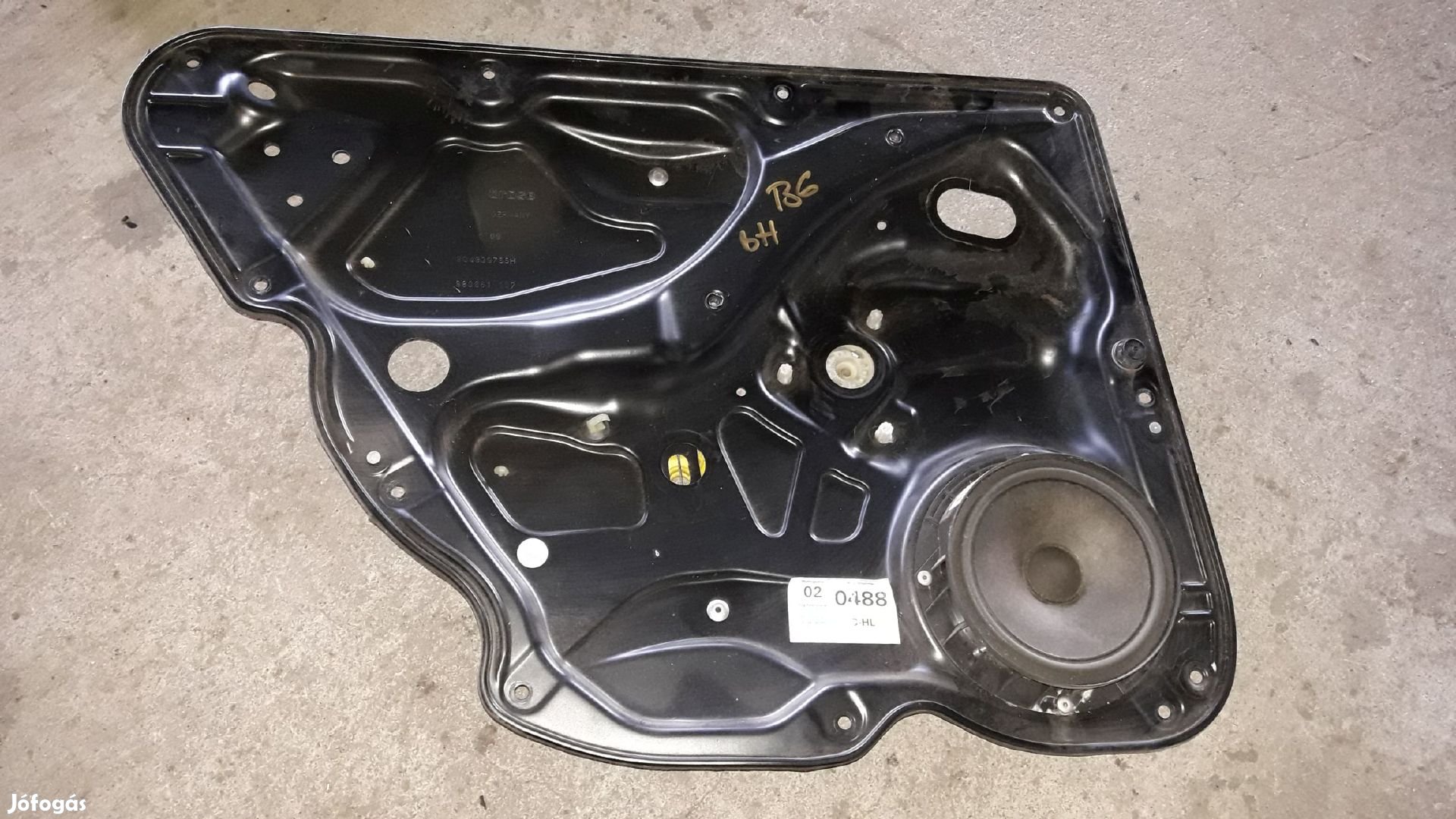 Volkswagen Passat B6 Bal Hátsó Ablakemelő Szerkezet