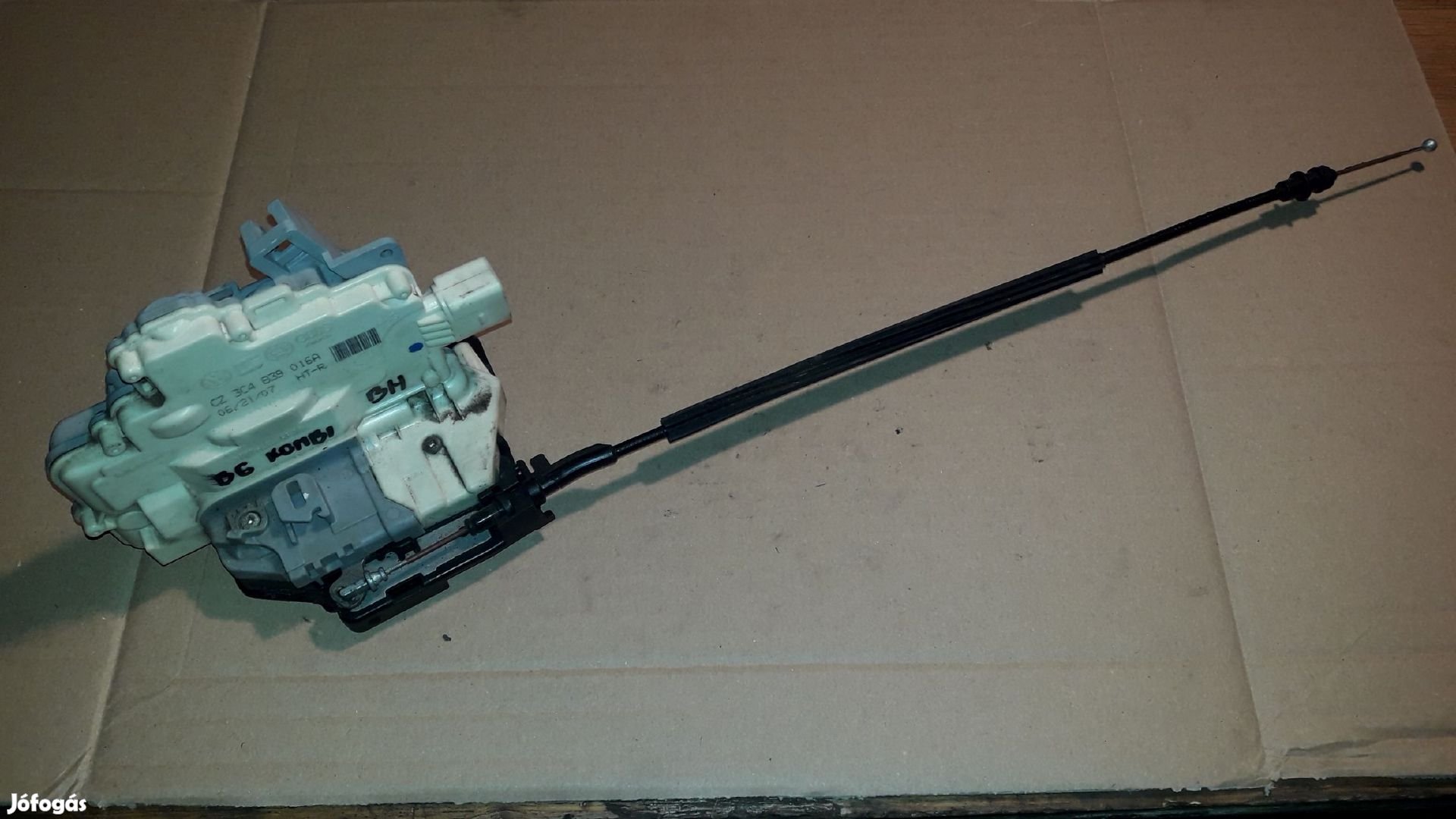 Volkswagen Passat B6 Bal Hátsó Ajtó Zárszerkezet Központizár