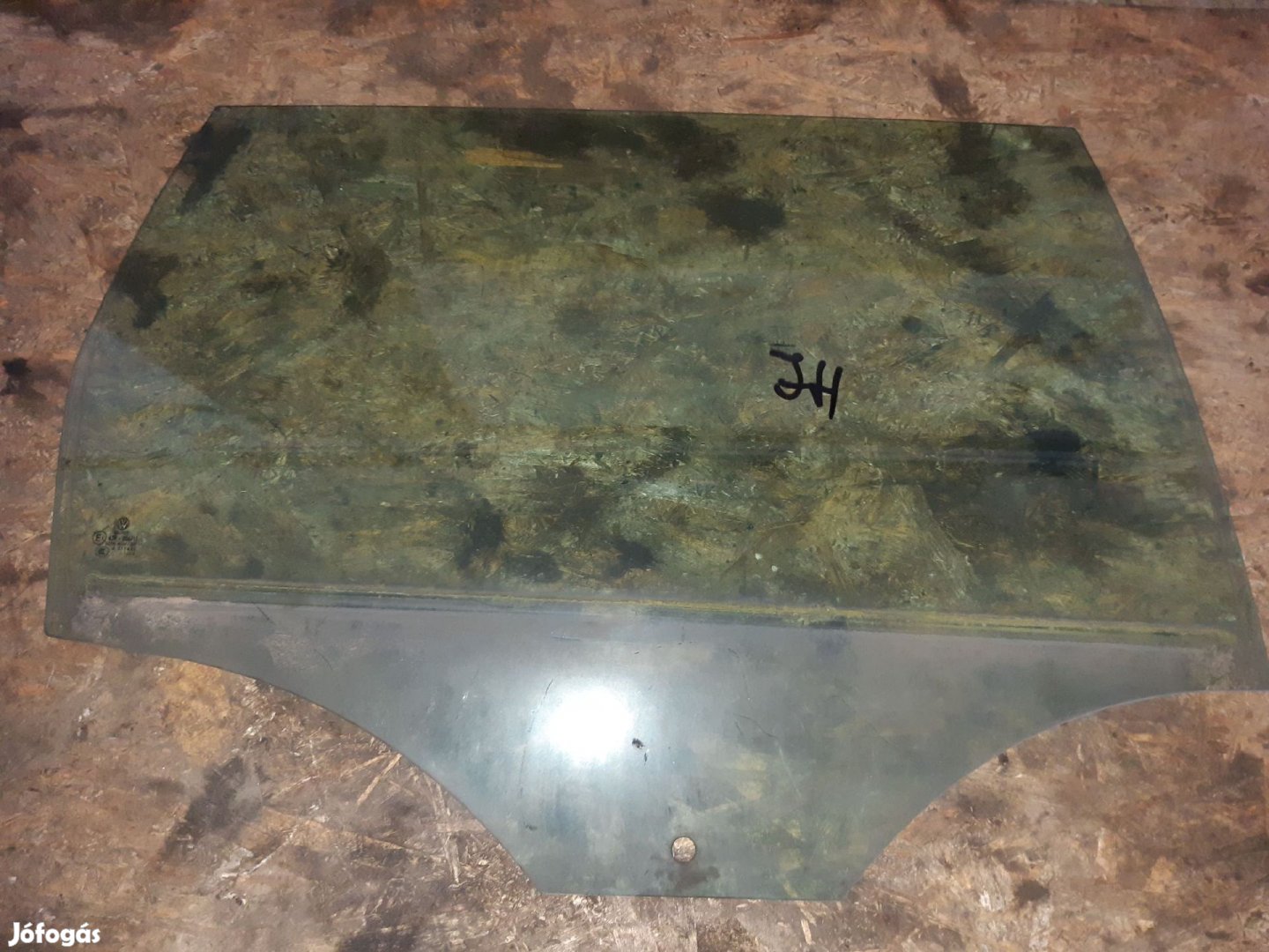 Volkswagen Passat B6 Jobb Hátsó Lejáró Ablaküveg