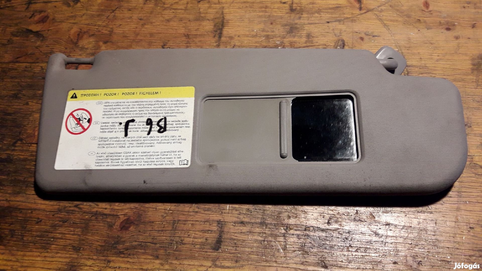 Volkswagen Passat B6 Jobb Napellenző