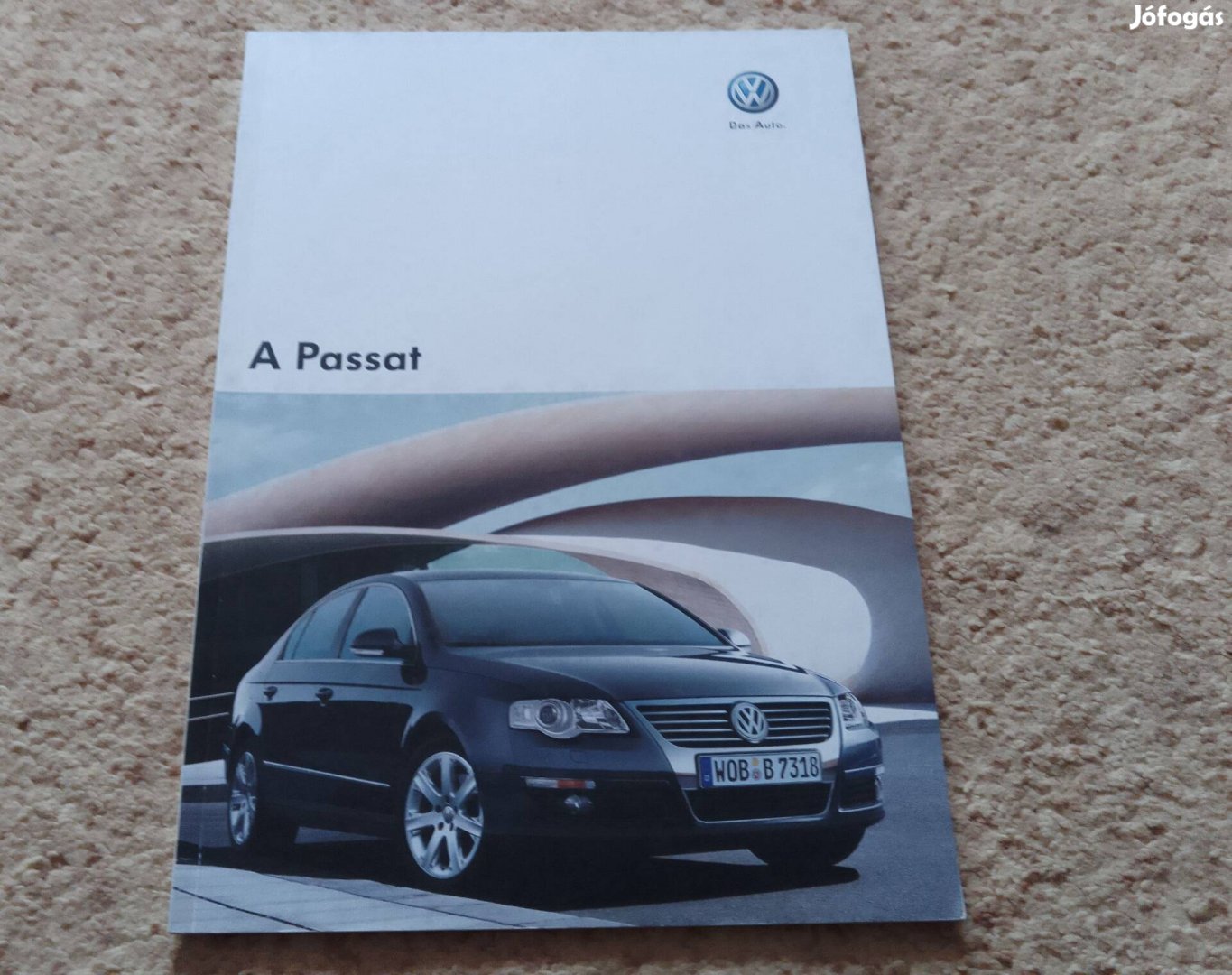 Volkswagen Passat B6 (2007) magyar nyelvű prospektus, katalógus.