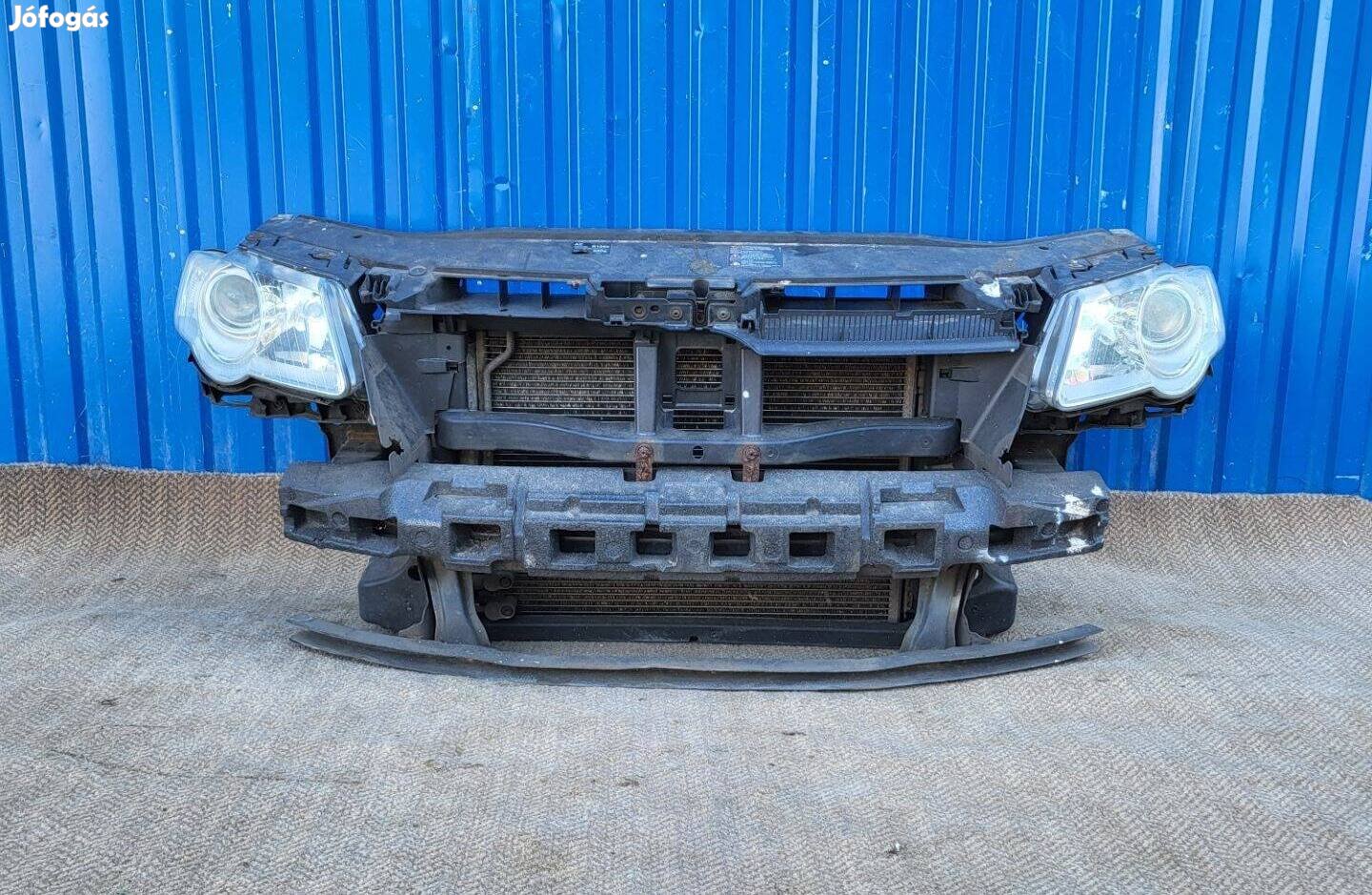 Volkswagen Passat B6 gyári homlokfal zárhíd hűtősor ventilátor keret