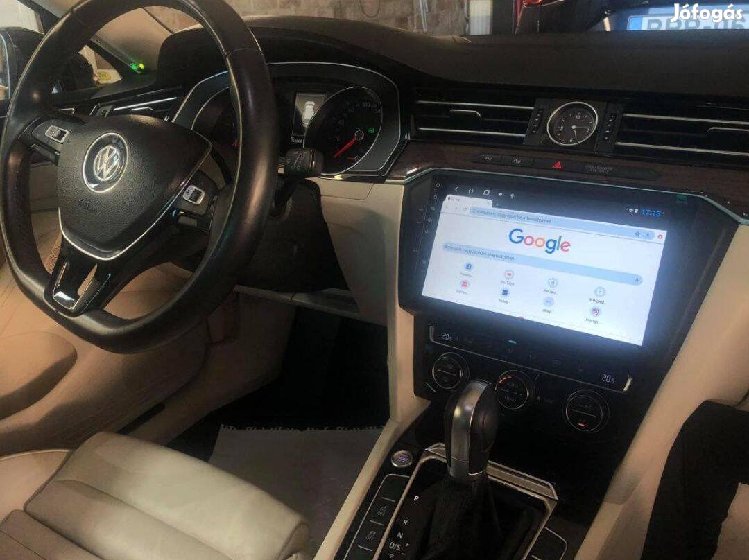 Volkswagen Passat B8 Carplay Multimédia GPS Rádió Tolatókamerával