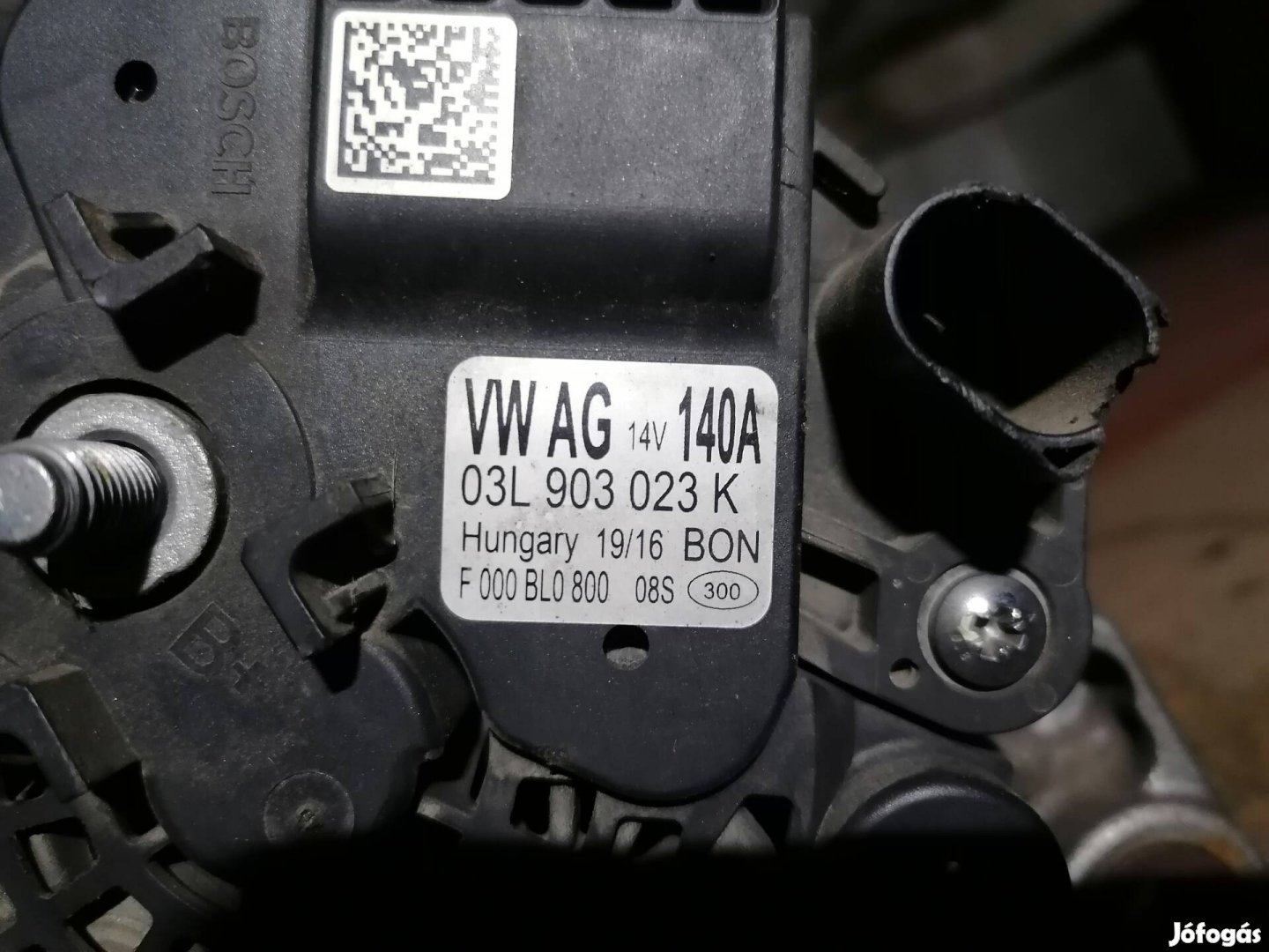 Volkswagen Passat, Golf 1.9tdi, Vento generátor. 