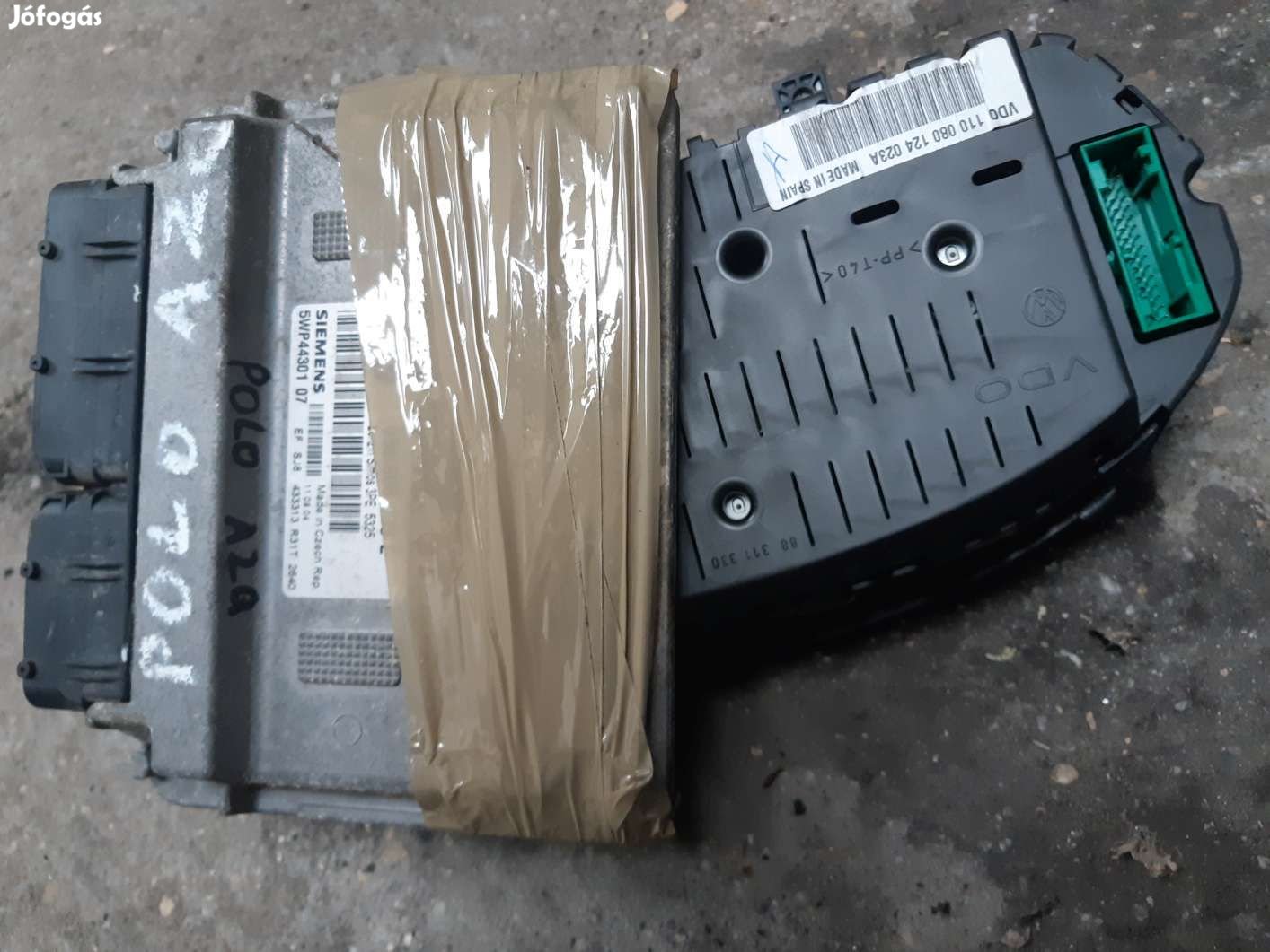 Volkswagen Polo 01- Motorvezérlő ECU Szett