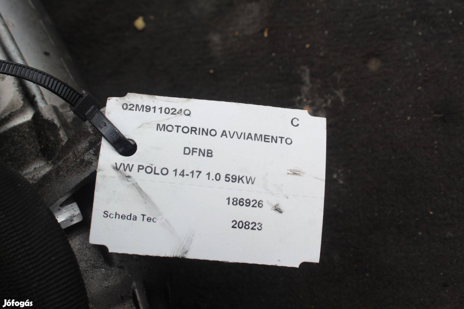 Volkswagen Polo 1.0B Öninditó 2014 02M91024Q (166.)