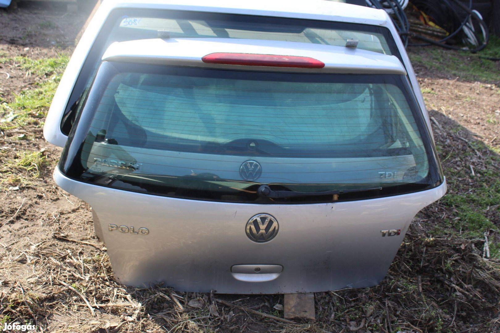 Volkswagen Polo 2006 Csomagtérajtó üresen, szélvédővel (309)