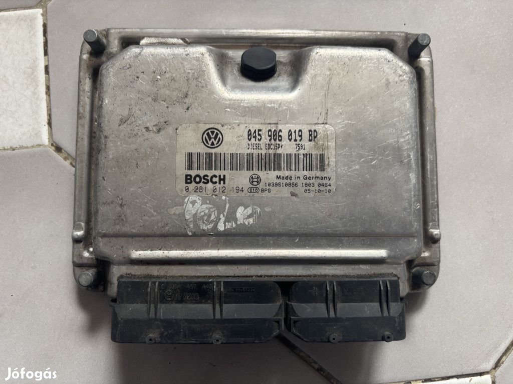 Volkswagen Polo 9N 1.4 TDI motorvezérlő 045906019BP 0281012194