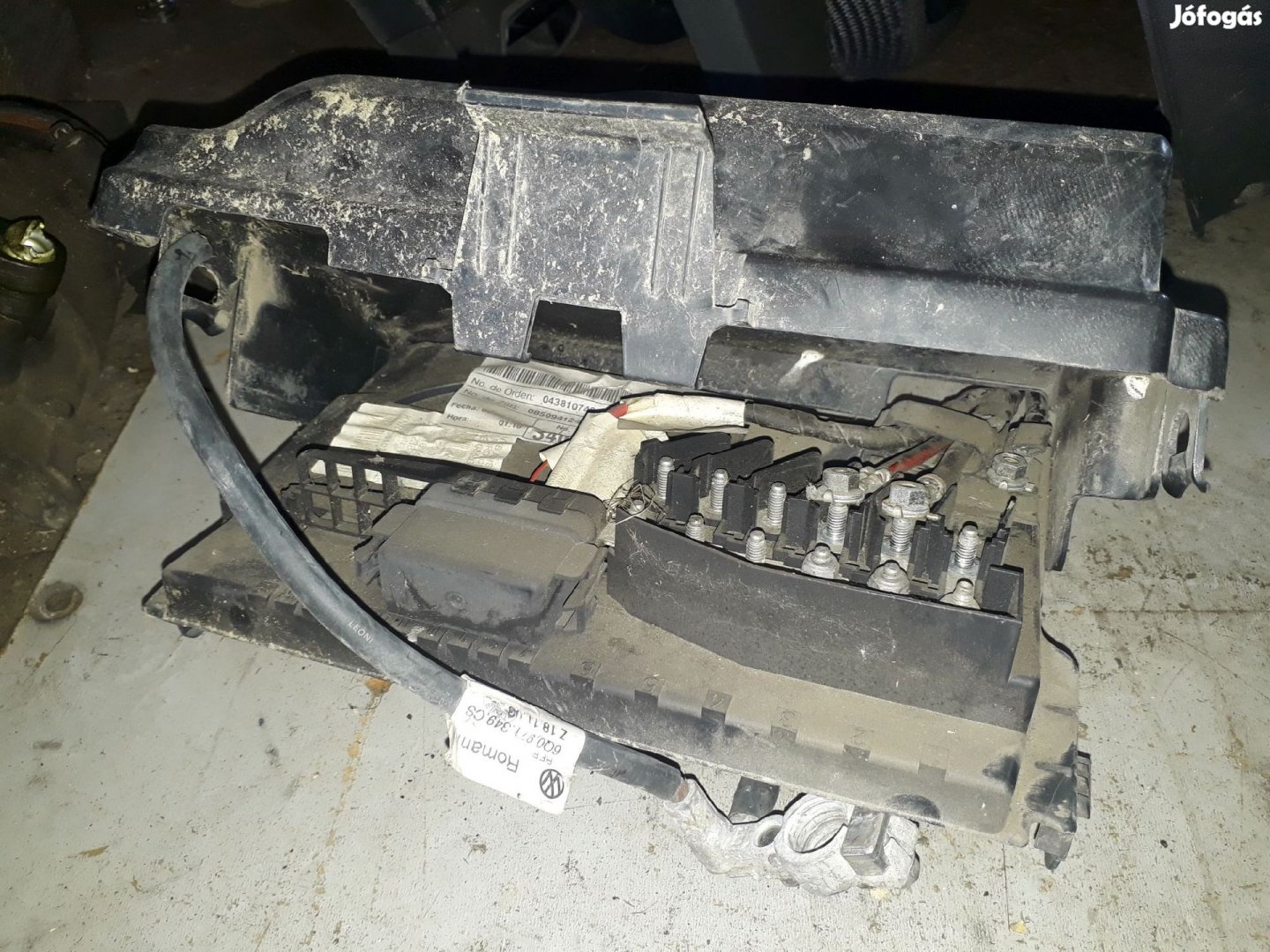 Volkswagen Polo 9N Akkumulátor Takaró Burkolat