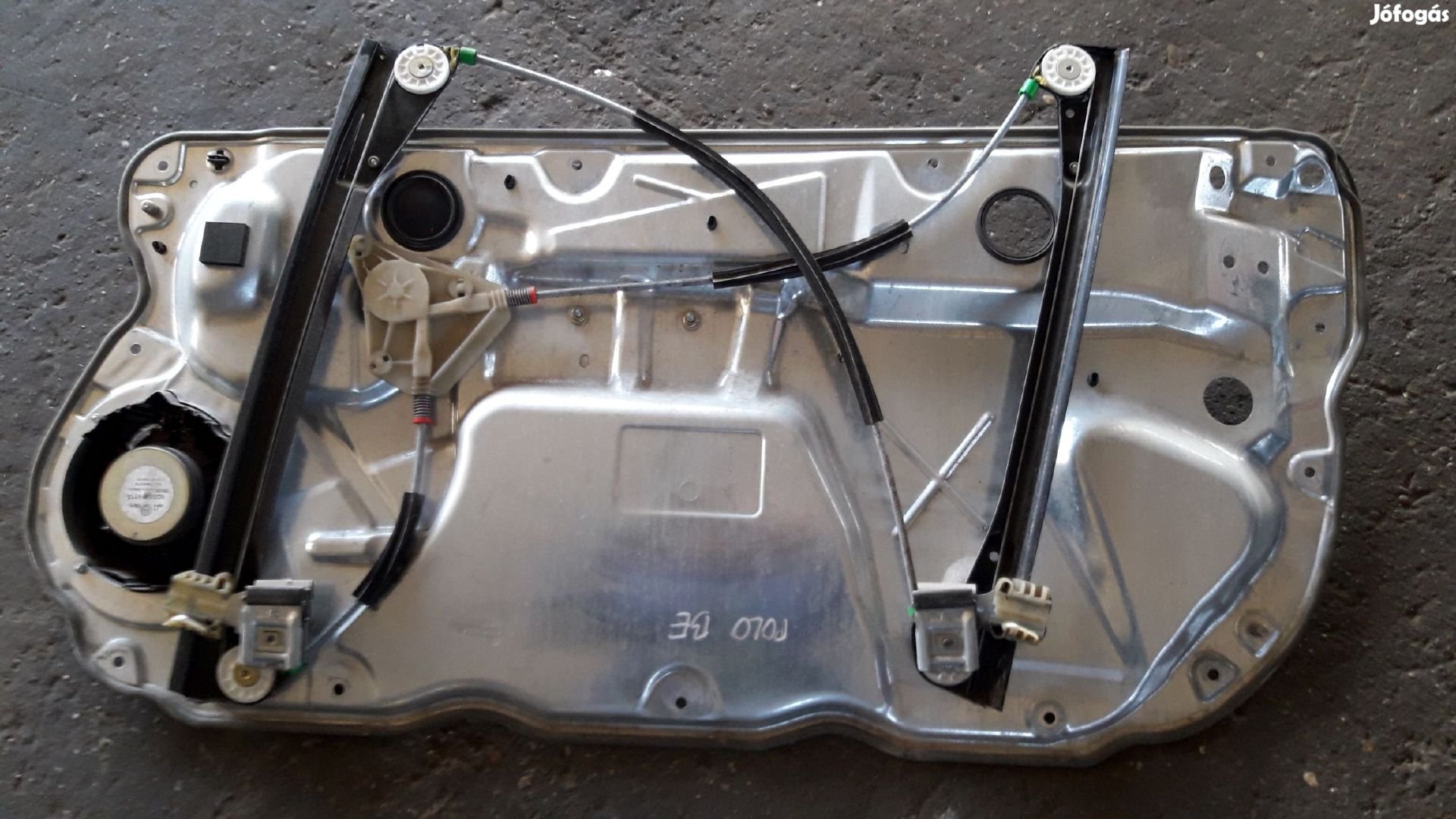 Volkswagen Polo 9N Bal Első Ablakemelő Szerkezet Mechanikus