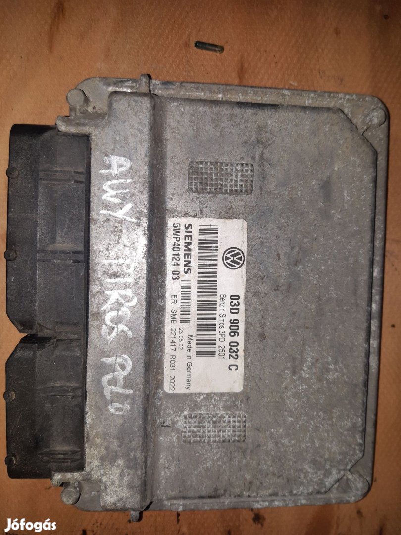 Volkswagen Polo 9N Motorvezérlő ECU Szett