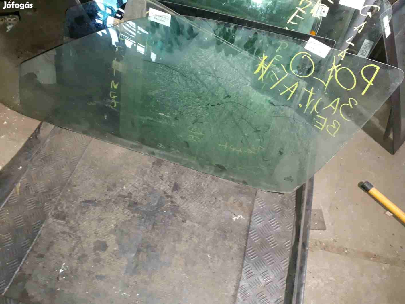 Volkswagen Polo Bal Első Lejáró Ablaküveg