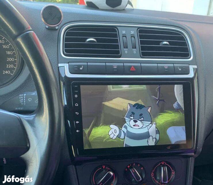 Volkswagen Polo Carplay Multimédia GPS Rádió Tolatókamerával