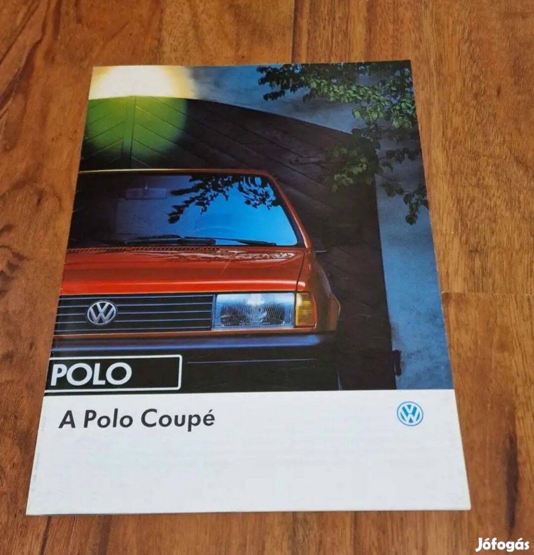 Volkswagen Polo Coupé 86C Prospektus 1993 Magyar Nyelv !!