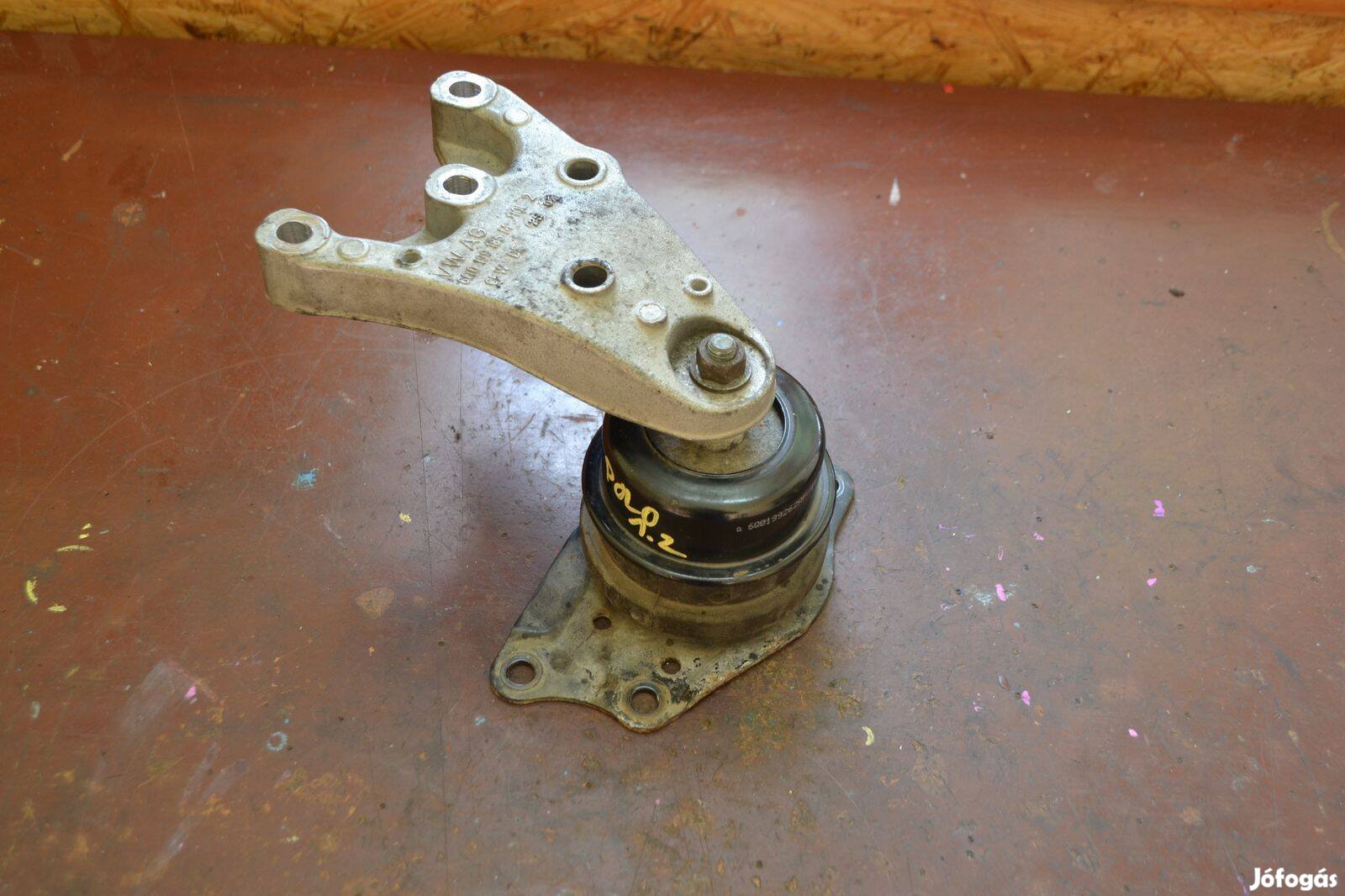 Volkswagen Polo IV 9N motortartó bak! 6Q0199262 AF, 6Q0199185 M