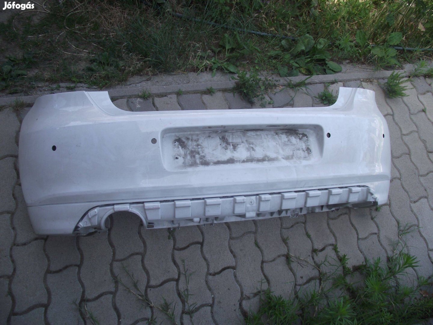 Volkswagen Polo R-Lin GTI hátsó lökhárító 2009-2013 6R0807421DP