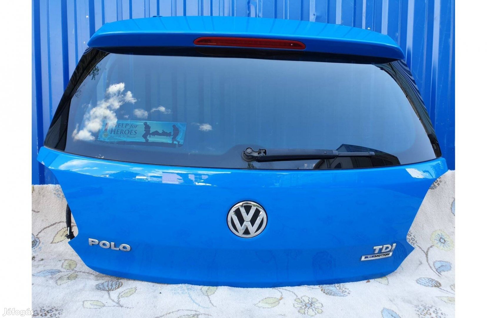 Volkswagen Polo VW 5 6R 6C komplett csomagtér ajtó, lökhárító merevítő