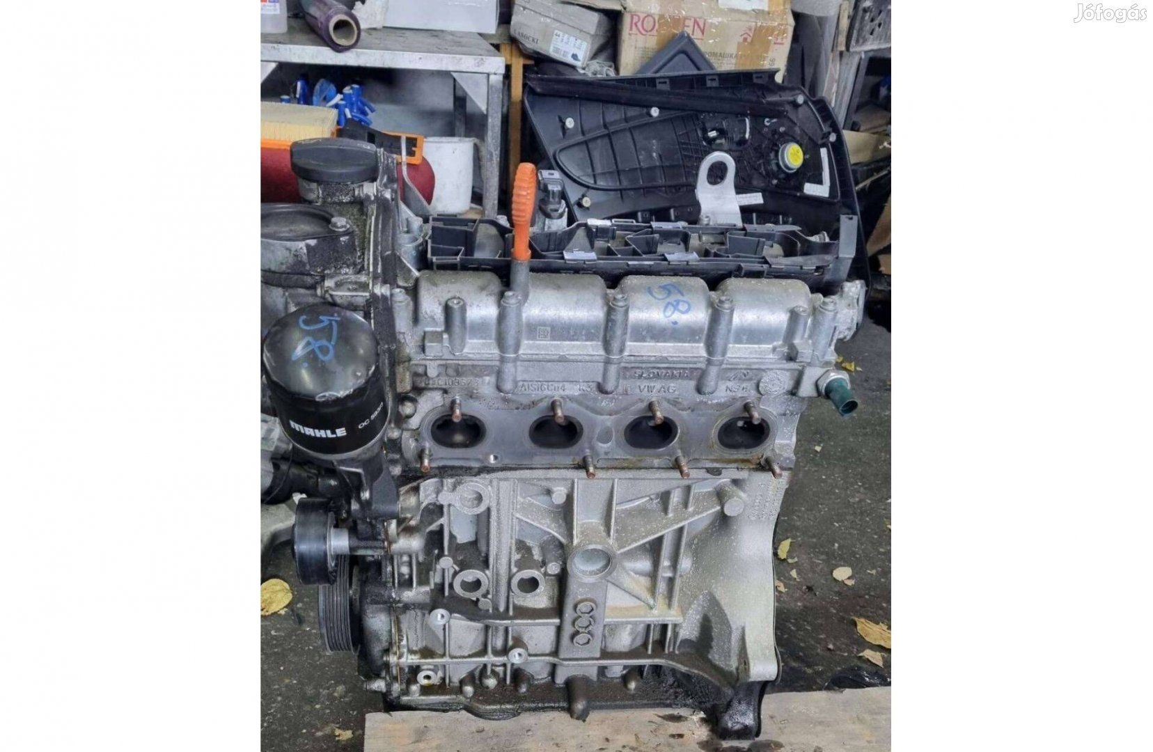 Volkswagen Polo V 1.6 16V fűzött blokk hengerfejjel CNK