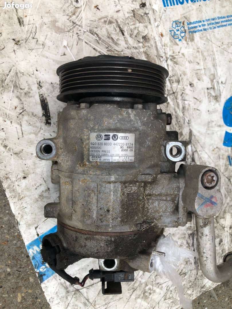 Volkswagen Polo,skoda Fabia, Cordoba,Ibiza klímakompresszor 6q0820803d