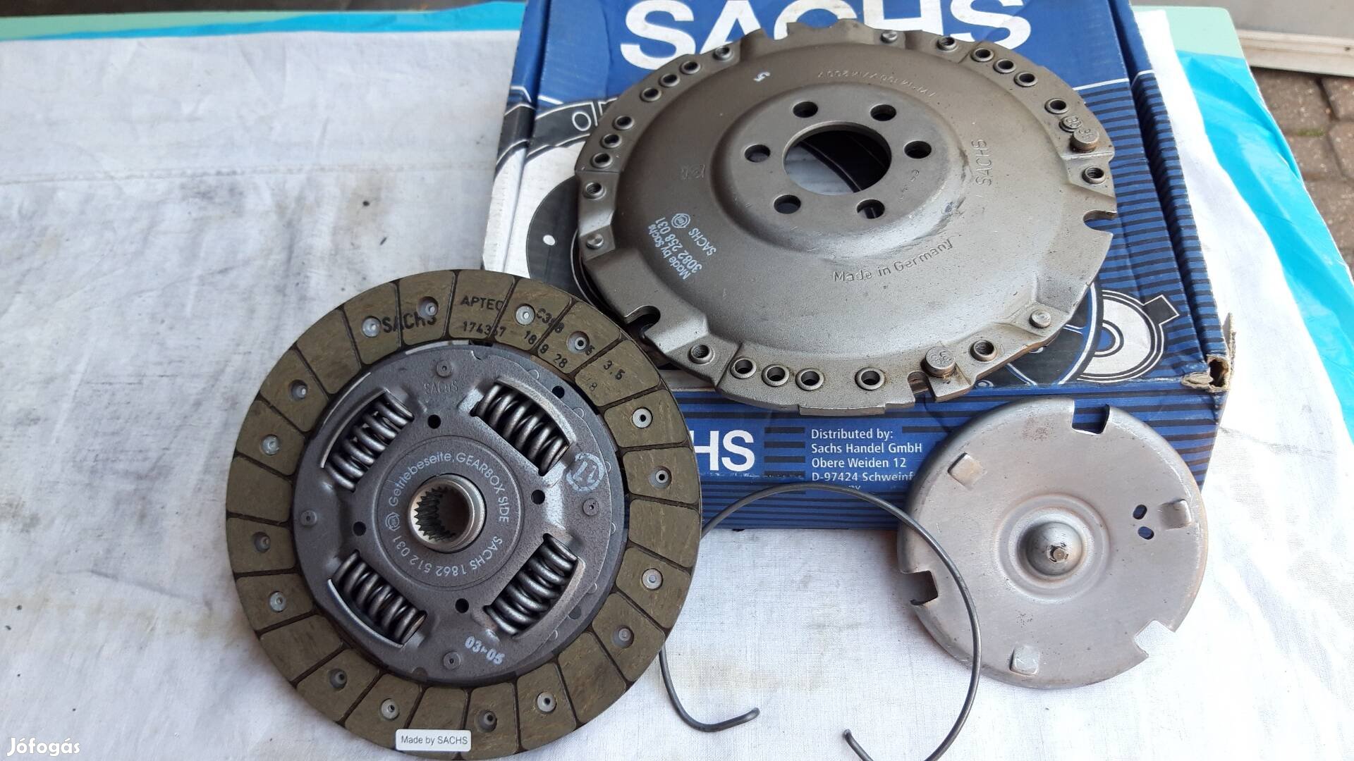 Volkswagen Sachs kuplung szett 1.4cm Golf III, Vento hoz új