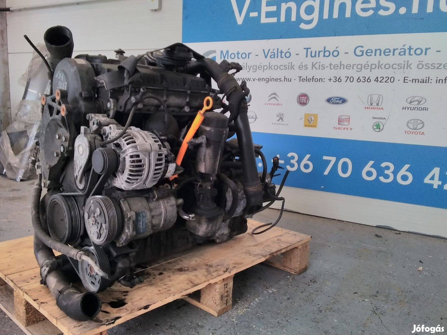 Volkswagen/Seat Auy 1,9 TDI bontott motor