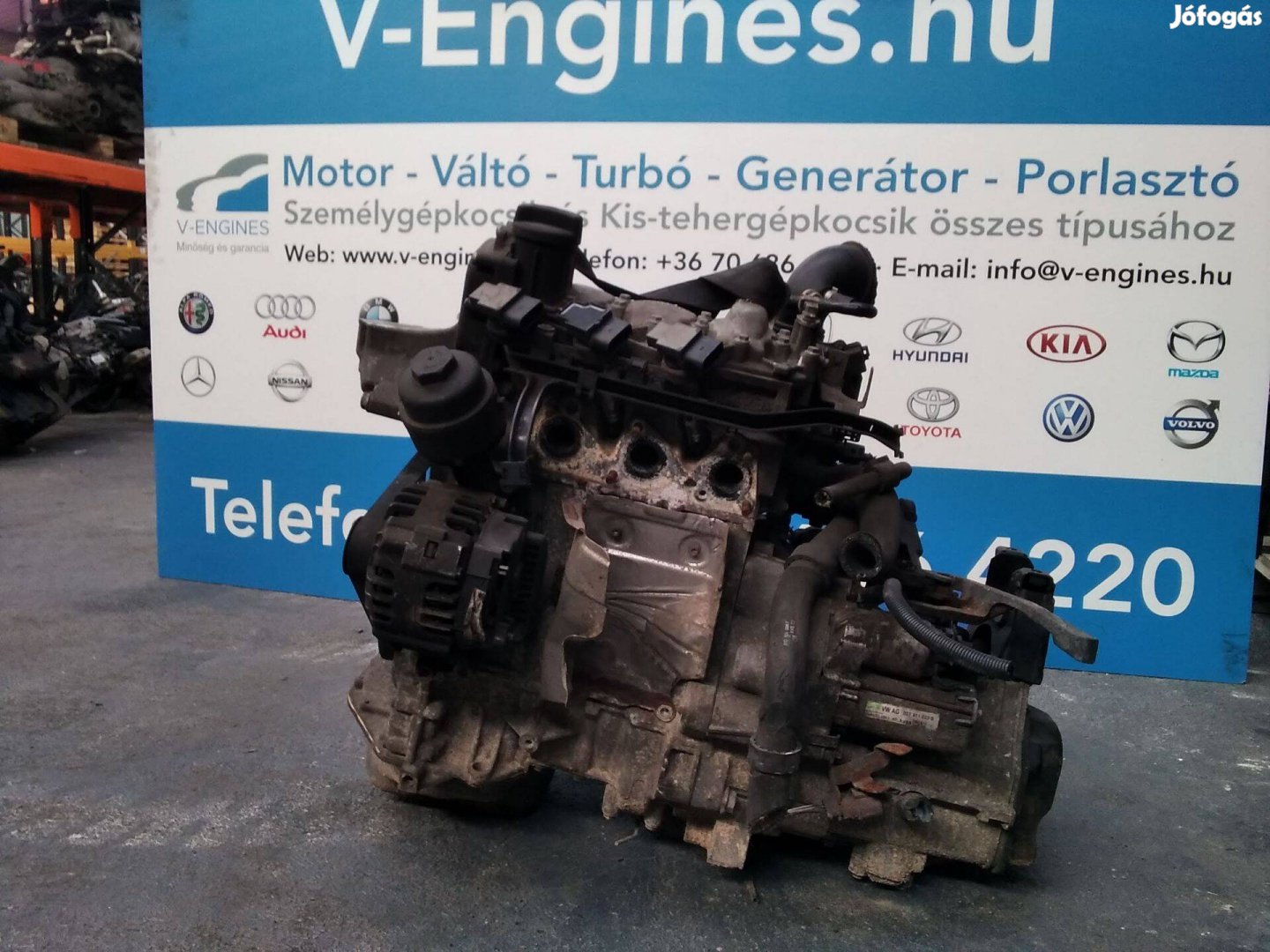 Volkswagen/Seat BBM 1,2 B bontott motor