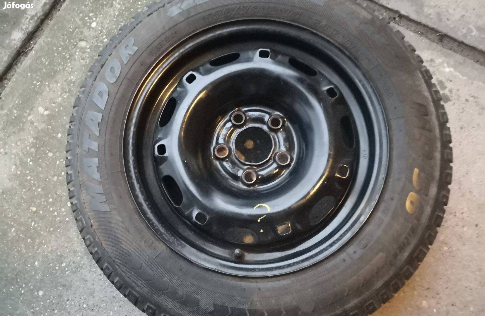 Volkswagen Seat Skoda 14-es pótkerék 5x100-as
