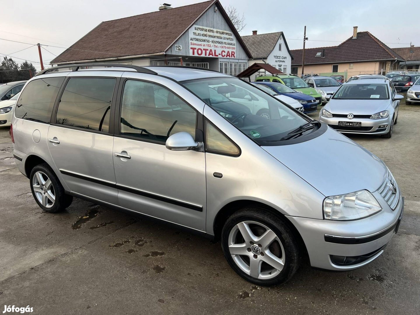 Volkswagen Sharan 2.0 PD TDI Highline Végig VEZ...