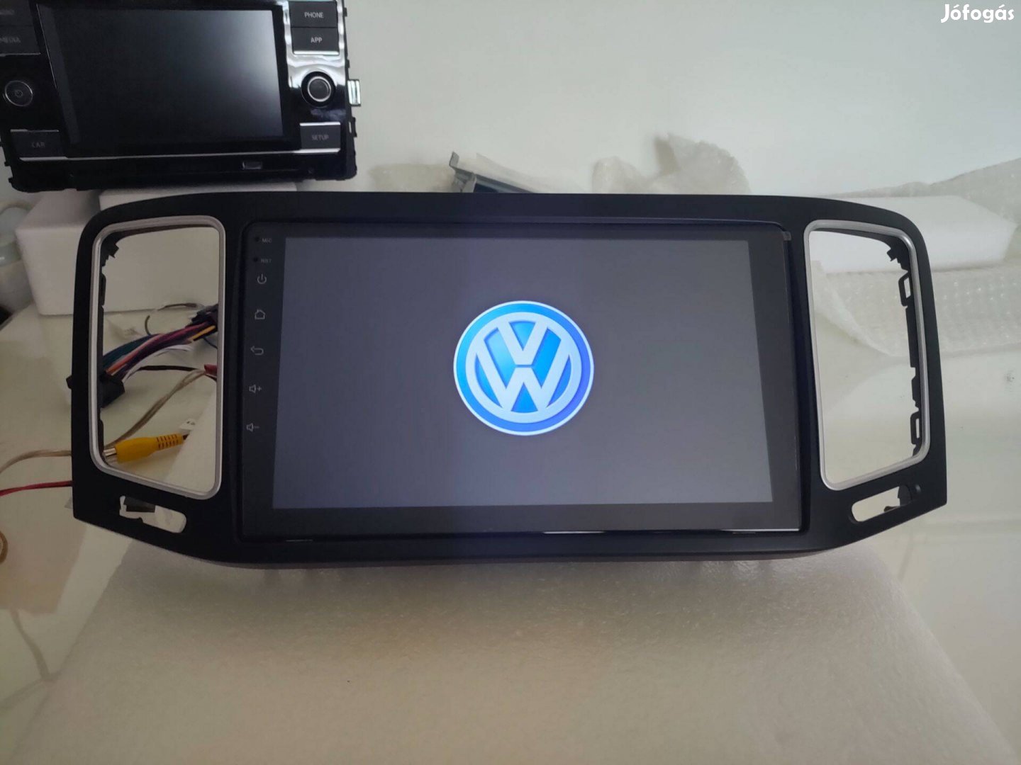 Volkswagen Sharan Carplay Multimédia Android GPS Rádió Tolatókamerával