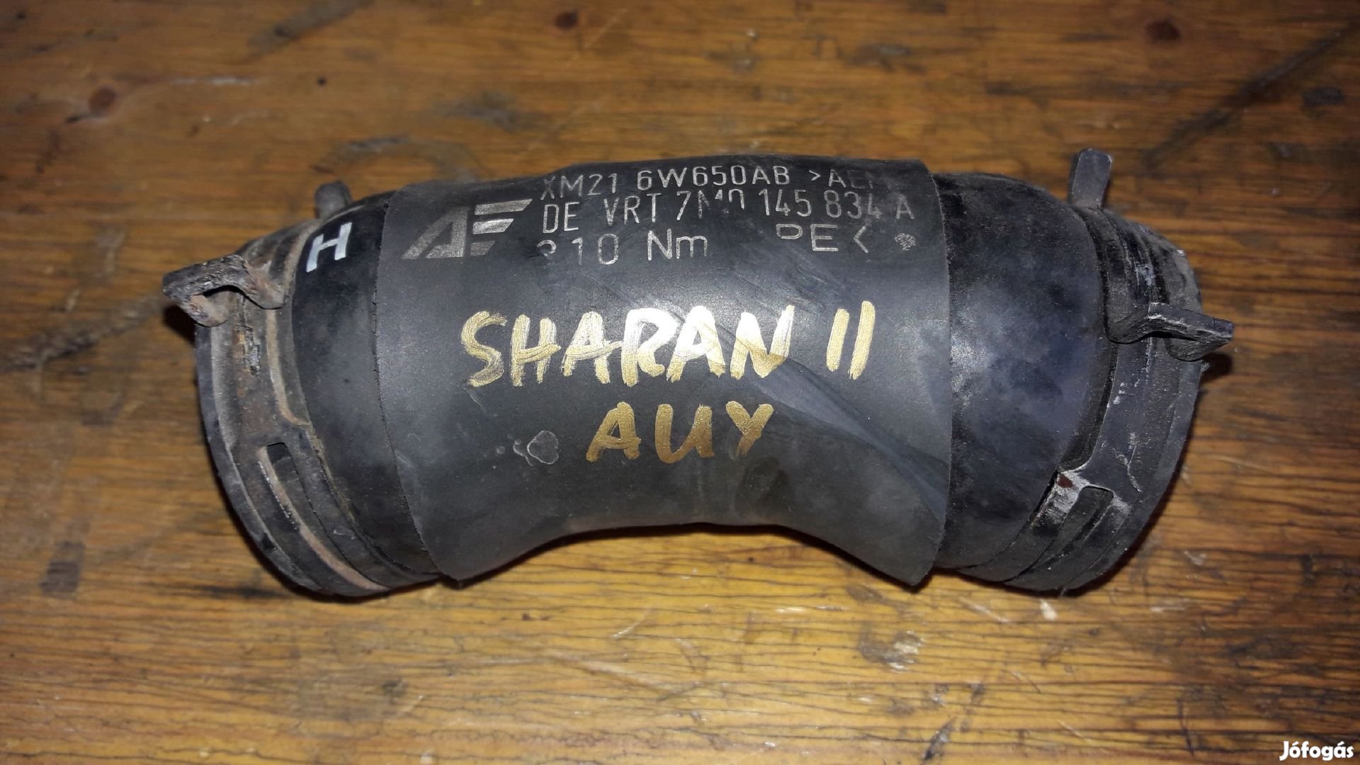 Volkswagen Sharan II Turbócső Intercooler Cső