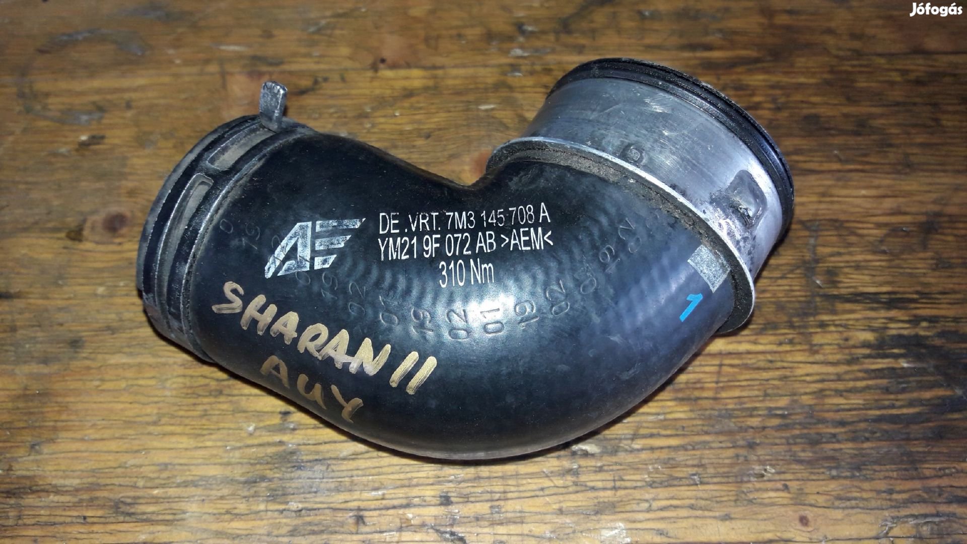 Volkswagen Sharan II Turbócső Intercooler Cső