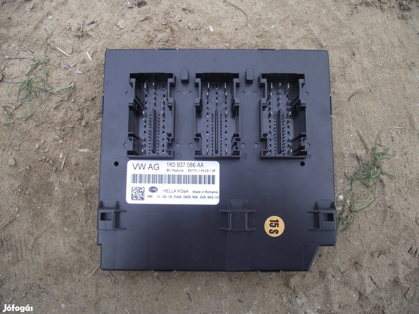 Volkswagen Skoda BCM központi elektronika 1K0937086AA