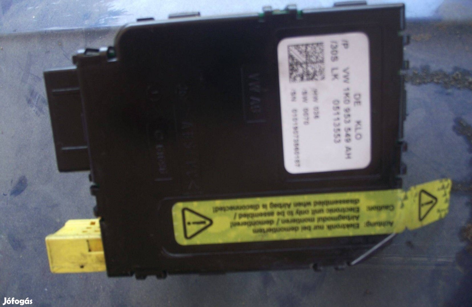 Volkswagen Skoda kormányoszlop elektronika 1K0953549AH