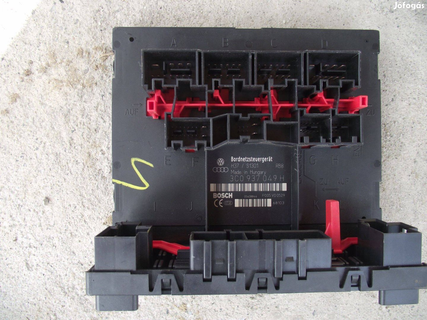 Volkswagen Skoda központi elektronika BCM 3C0937049H