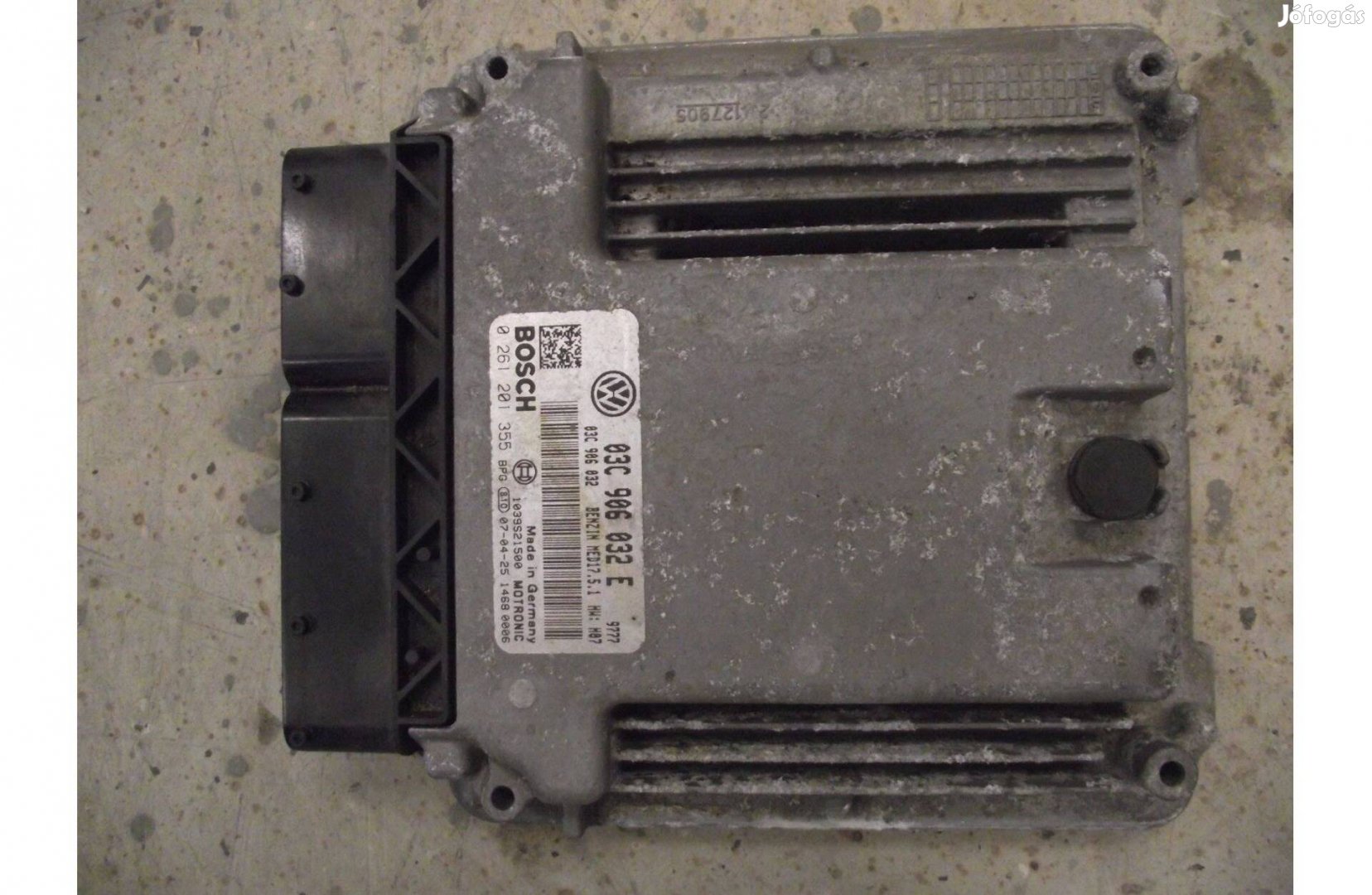 Volkswagen Skoda motorvezérlő 1.4 TSI Bmy MED17.5.1 03C906032E