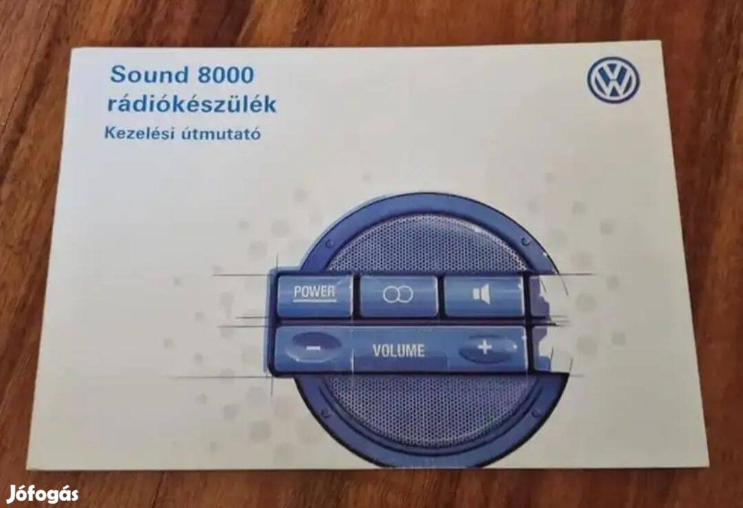 Volkswagen Sound 8000 Rádió Kezelési Útmutató Magyar 1998