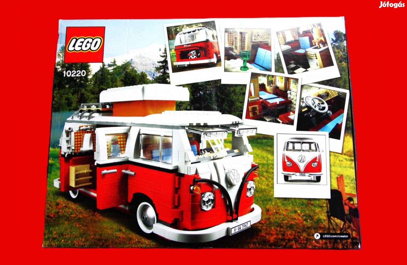 Volkswagen T1 - LEGO Lakóautó - Bontatlan 10220