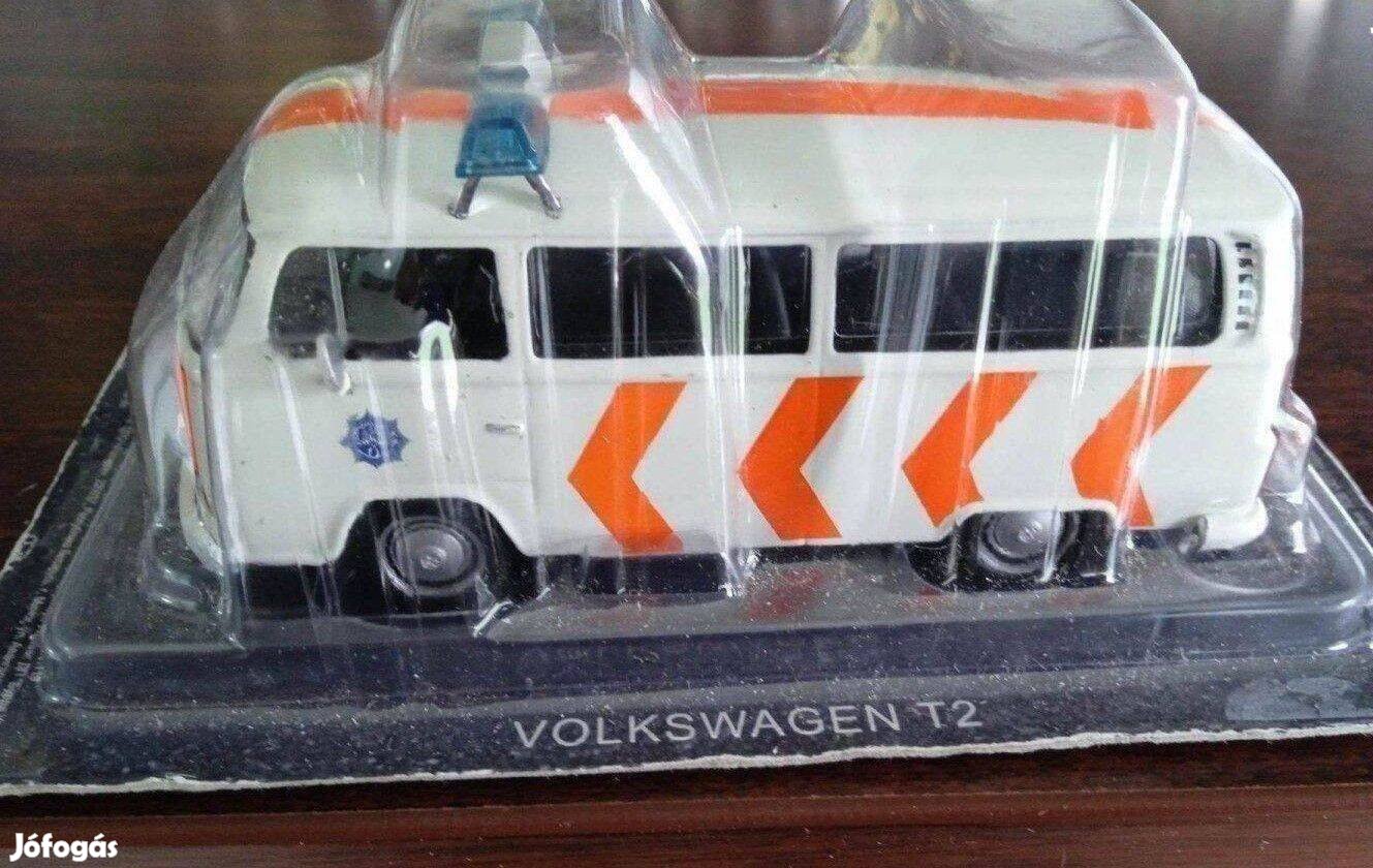 Volkswagen T2 holland rendör kisauto modell 1/43 Eladó