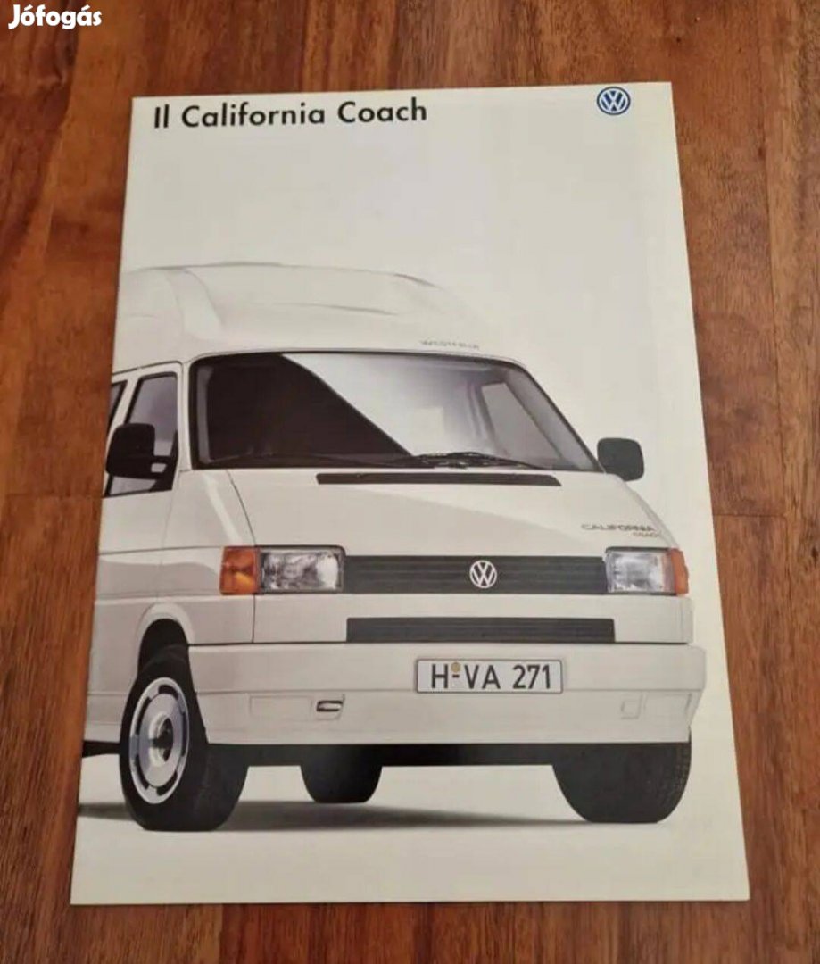 Volkswagen T4 California Coach Westfalia Prospektus 1995